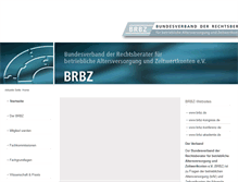 Tablet Screenshot of brbz.de